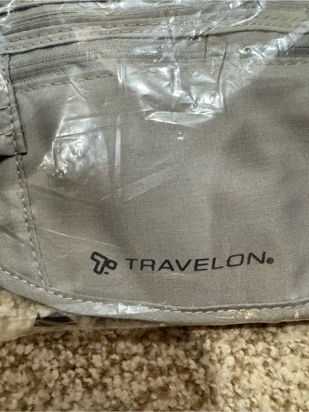 Travelon Gray Undercover Waist Pack Travel Money Belt